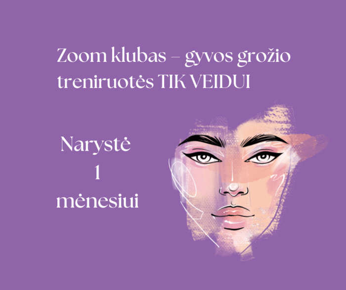 Klubas - mėnuo su Sigita (Veido treniruotės)